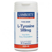 L-TIROSINA 500 MG 60 CAPS - LAMBERTS