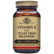 VITAMINA E CON SELENIO (SIN LEVADURA)  100CAPS VEG - SOLGAR