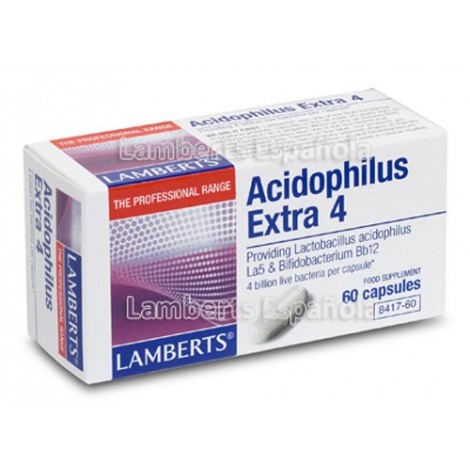 ACIDOPHILUS EXTRA 4 60 CAPS - LAMBERTS