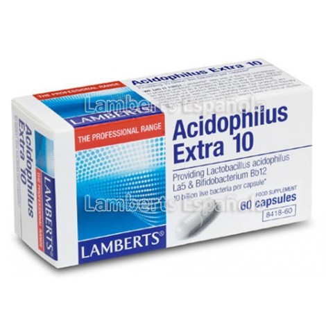ACIDOPHILUS EXTRA 10. UNA AL DÍA 60 CAPS - LAMBERTS