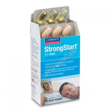 STRONGSTART FOR MEN 60 TAB +60 CAP - LAMBERTS