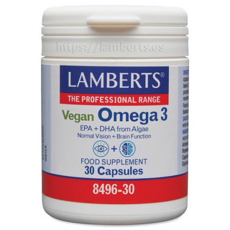 OMEGA 3 VEGANO 30 CAP - LAMBERTS