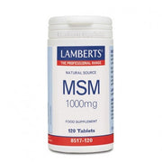 MSM 1000 MG. FUENTE NATURAL 120 TABS - LAMBERTS