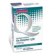 CO-ENZIMA Q10 200 MG 60 CAPS - LAMBERTS