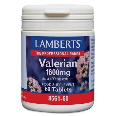 VALERIANA 1.600 MG 60 TABS - LAMBERTS