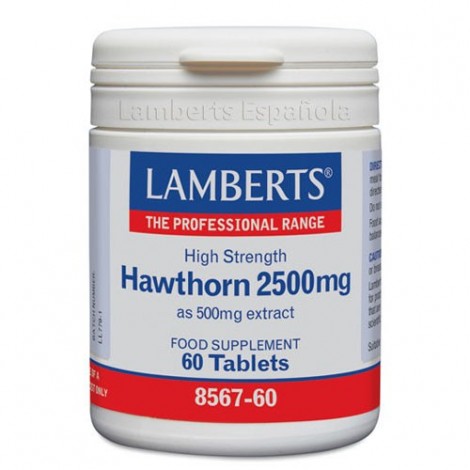 ESPINO BLANCO 2.500 MG 60 TABS - LAMBERTS