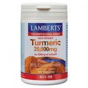 CÚRCUMA 20.000 MG 120 TABS - LAMBERTS
