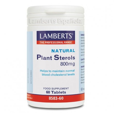 ESTEROLES VEGETALES 800 MG 60 TABS - LAMBERTS