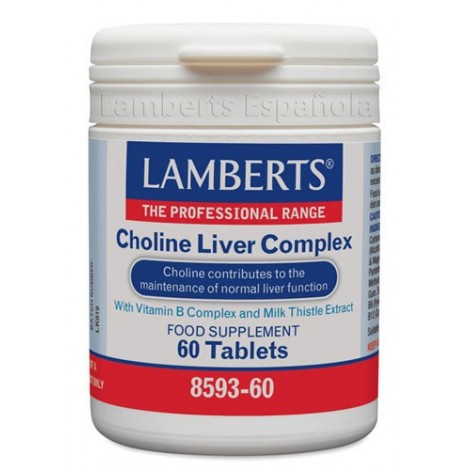 CHOLINE LIVER COMPLEX 60TABS - LAMBERTS