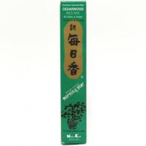 INCIENSO ESTILO JAPONES CEDRO 50 VARILLAS - MORNING STAR
