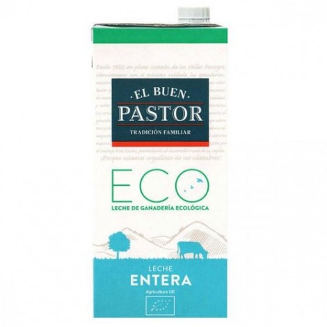 LECHE DE VACA ENTERA 1L BIO - EL BUEN PASTOR