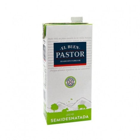 LECHE SEMIDESNATADA 1L BIO - EL BUEN PASTOR