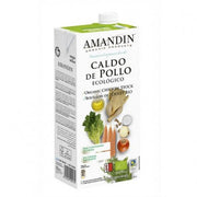 CALDO DE POLLO ECO 1L - AMANDIN