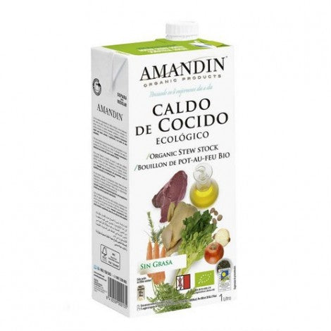 CALDO DE COCIDO ECO 1L - AMANDIN