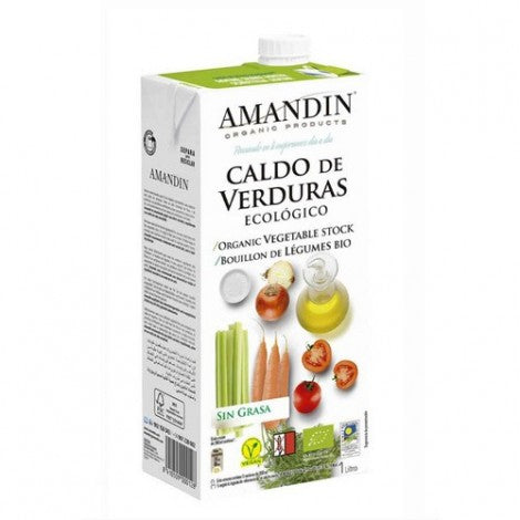 CALDO DE VERDURAS ECO 1L - AMANDIN