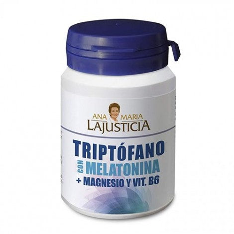TRIPTOFANO + MELATONINA + MAGNESIO 60COMP - ANA MARIA LAJUSTICIA