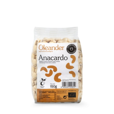 ANACARDO CRUDO 150 GR - OLEANDER
