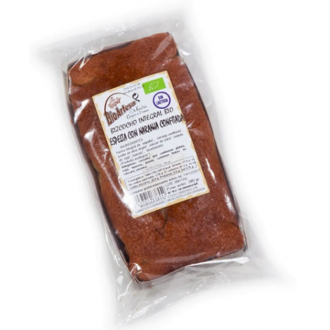 BIZCOCHO DE ESPELTA CON NARANJA 340G - BIOARTESA