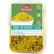 QUINOA CON VERDURAS Y ALGAS BIO 300G - NATURSOY