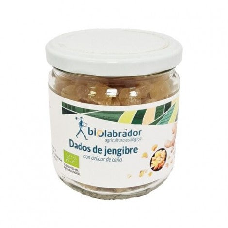 JENGIBRE CARAMELIZADO DADOS TARRO 200GR BIO - EL LABRADOR