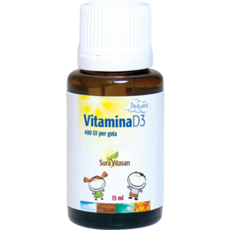 VITAMINA D3 PEQUES 15 ML - SURA VITASAN