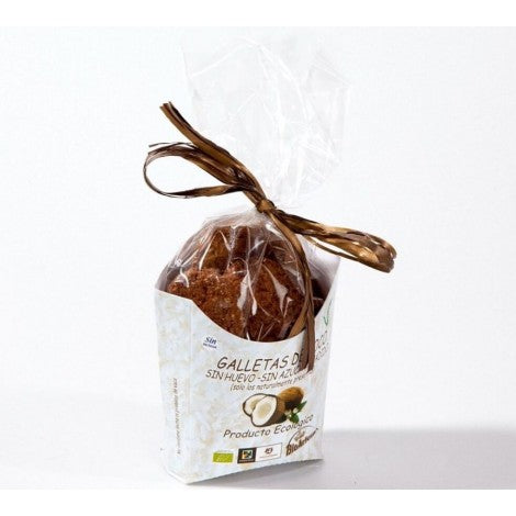 GALLETAS DE COCO SIN HUEVO Y CON SIROPE 150G - BIOARTESA