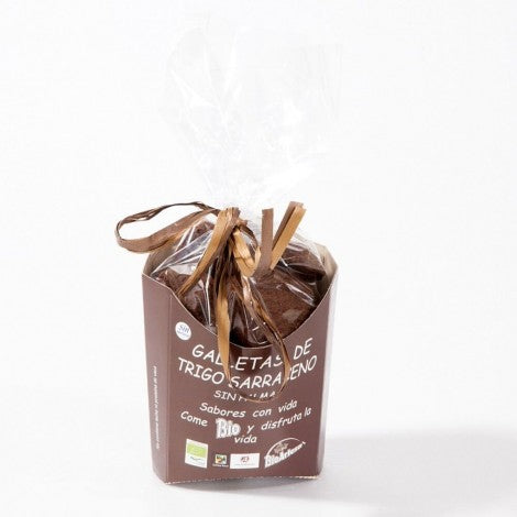 GALLETAS DE TRIGO SARRACENO Y ALGARROBA 150G - BIOARTESA
