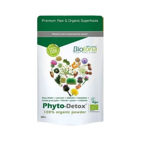 PHYTO-DETOX RAW POWDER 200G - BIOTONA