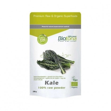 KALE RAW POWDER 120G - BIOTONA