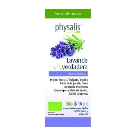 ACEITE ESENCIAL DE LAVANDA VERDADERA 10ML - PHYSALIS