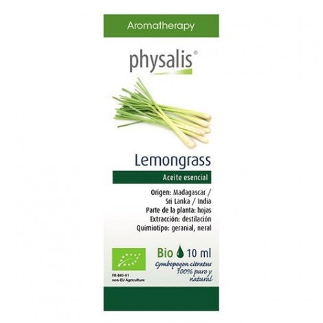 ACEITE ESENCIAL DE LEMONGRASS 10ML - PHYSALIS