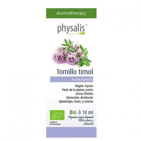 ACEITE ESENCIAL DE TOMILLO TIMOL 10ML - PHYSALIS