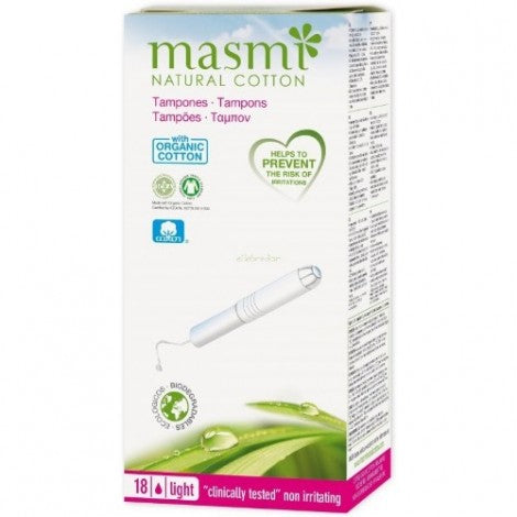 TAMPONES CON APLICADOR MINI 18UDS - MASMI