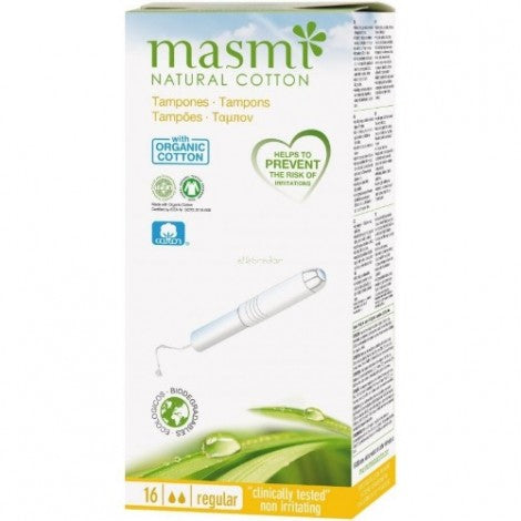 TAMPONES REGULAR CON APLICADOR 16UDS - MASMI