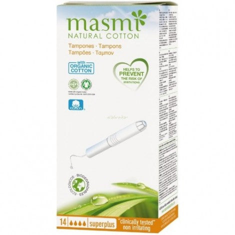 TAMPONES CON APLICADOR SUPER PLUS 12UDS - MASMI