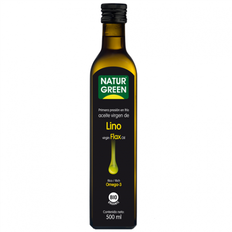 ACEITE DE LINO BIO 500ML - NATURGREEN