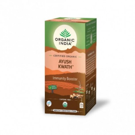 INFUSION TULSI AYUSH KWATH 25 BOLSAS - ORGANIC INDIA