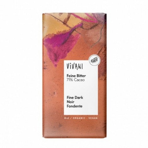 CHOCOLATE NEGRO 71% SANTO DOMINGO BIO 100G - VIVANI
