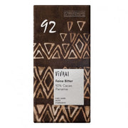 CHOCOLATE NEGRO 92% PANAMA CON AZUCAR DE COCO BIO 80G - VIVANI