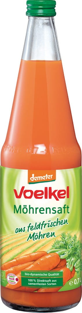 ZUMO DE ZANAHORIA DEMETER BIO 700ML - LA FINESTRA